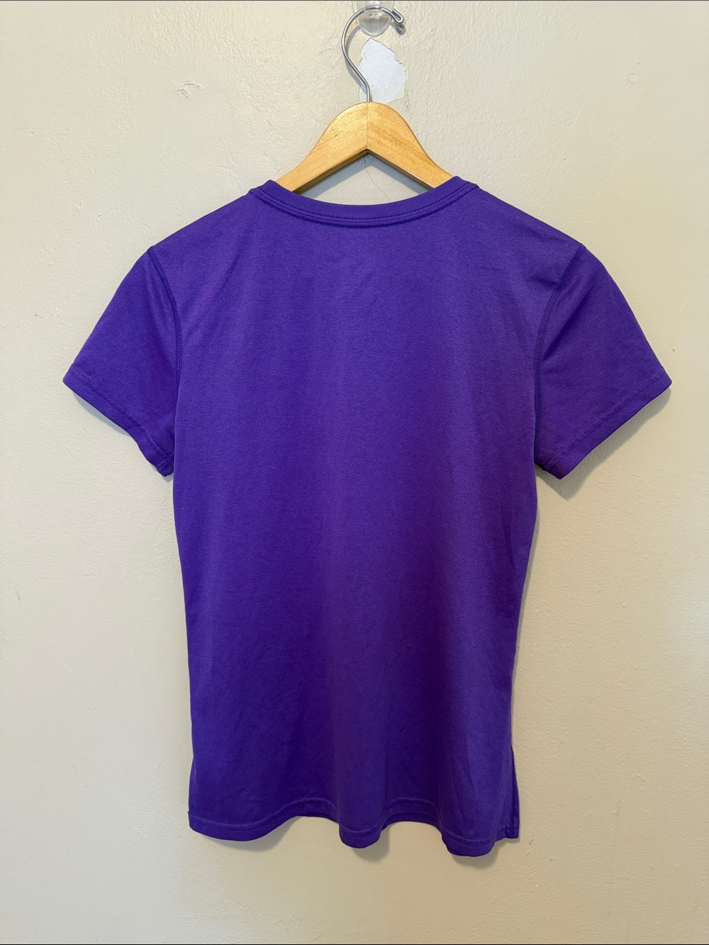 Nike Women's Purple Dri-FIT Short Sleeve Tee - Picture 2 of 4